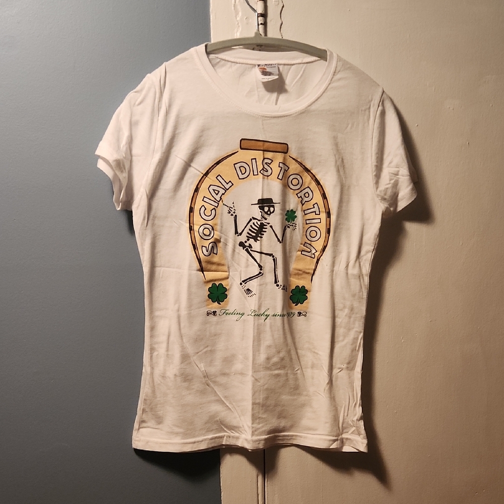 White Graphic Tee